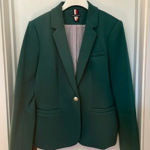 Tommy Hilfiger, dark green/emerald blazer